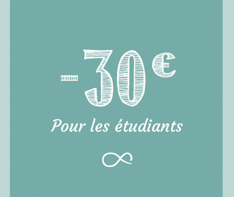 Offre permanente, spécial étudiants !